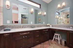 design build bathroom remodel in phoenix, az by hochuli design & remodeling team