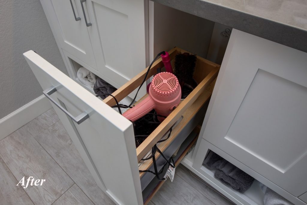bathroom remodeling vanity cabinet pullout tempe, az