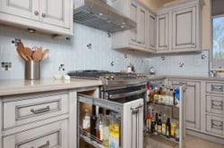 phoenix kitchen remodel contractor storage pull-outs