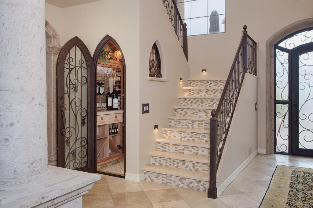 Award Winning Wine Cellar and Stairway Design & Remodeling in Phoenix, AZ